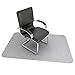 PICTURESQUE Tapis de Sol Antidérapant Protège Sol sous Chaise Tapis de Chaise de Bureau 90x120cm, Gris Clair