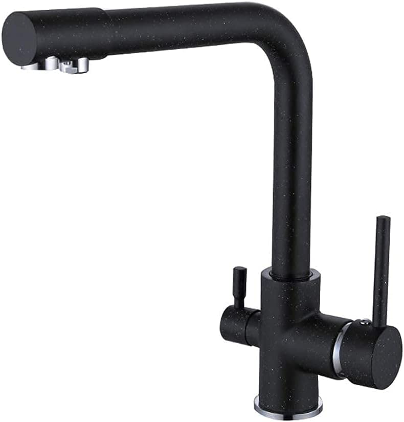 Robinet de cuisine double sortie pour supprimer l'encombrement des filtres