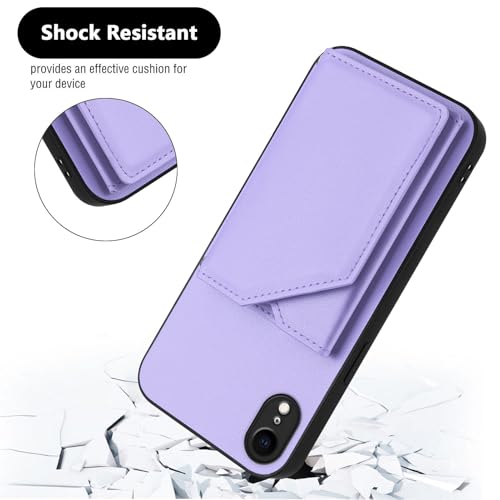 Étui portefeuille iPhone XR avec support rigide et étui iPhone 10R - 5