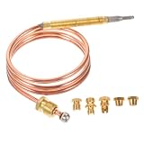 GARIOUANS Termocoppia Professionale per Forno Grill e Stufa Gas Sensore Temperatura Preciso per Controllo Duraturo e Riparazione Facile