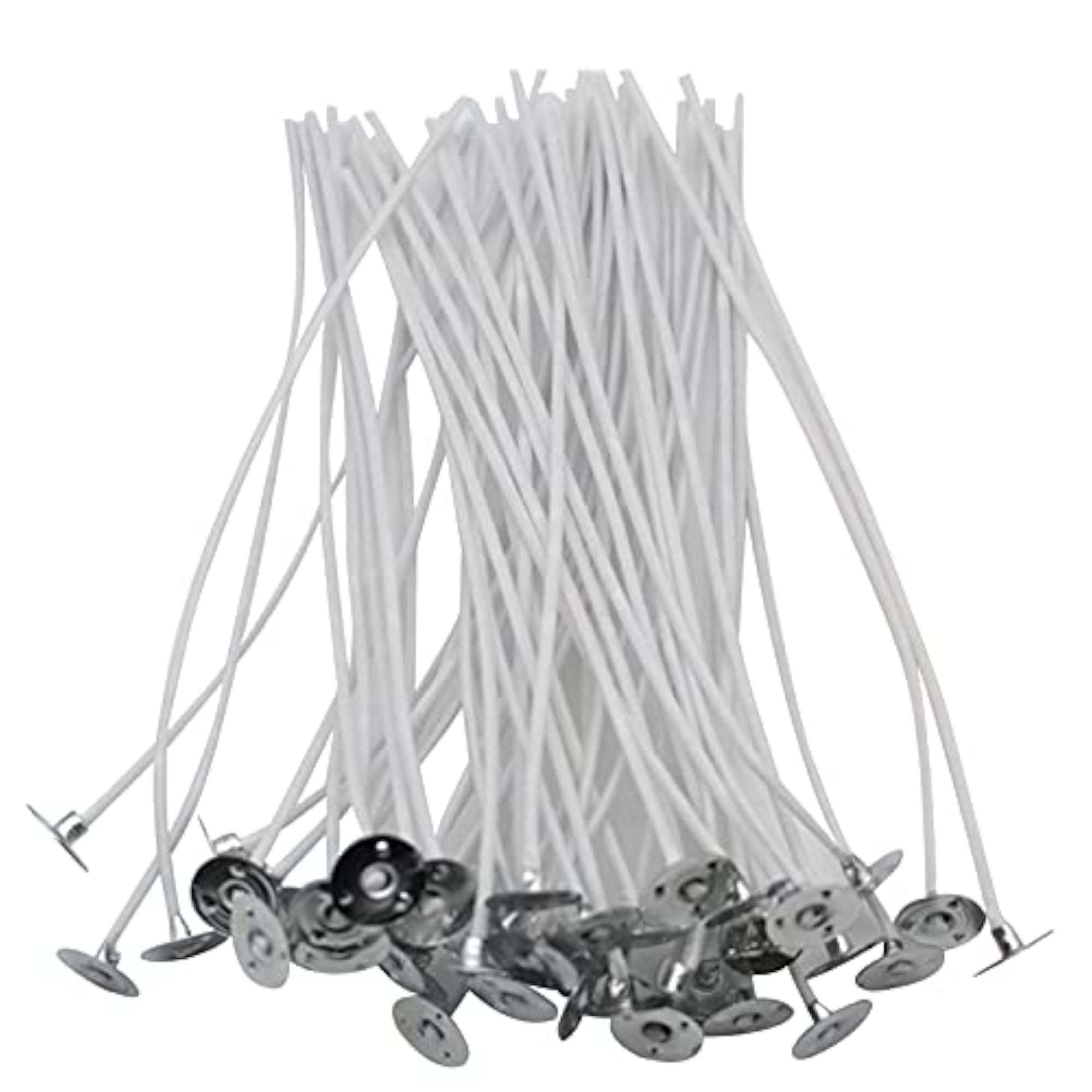 50PCS Pre-Waxed Candle Wicks for Candle Making DIY