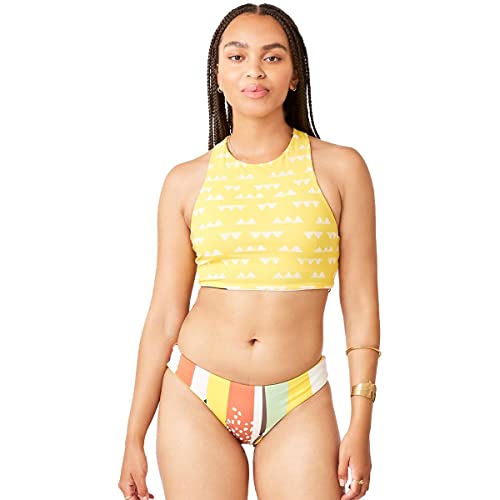 Carve Designs Women's Standard Sanitas Reversible Bottom, Terra/Cascade, Lg #TOP1
