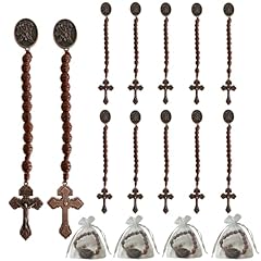 12PCS Brown SaintArchange Beads