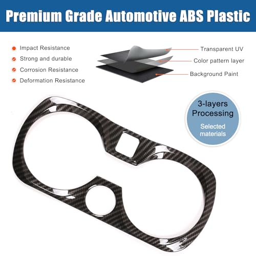 Marco para portavasos compatible BMW Serie 3 G20 G28 2020-2022 miniatura 4