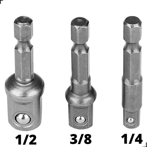 Adaptador para Soquetes Jogo com 3 peças - Vonder