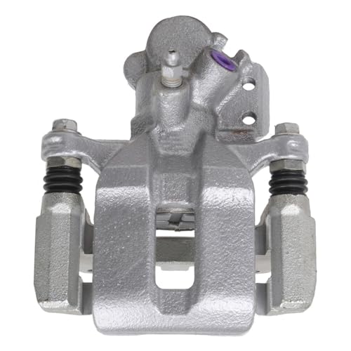 Image of Detroit Axle - Rear Right Brake Caliper for 2007-2013 Suzuki SX4, Passenger Side Disc Brake Caliper with Bracket 2008 2009 2010 2011 2012 Replacement