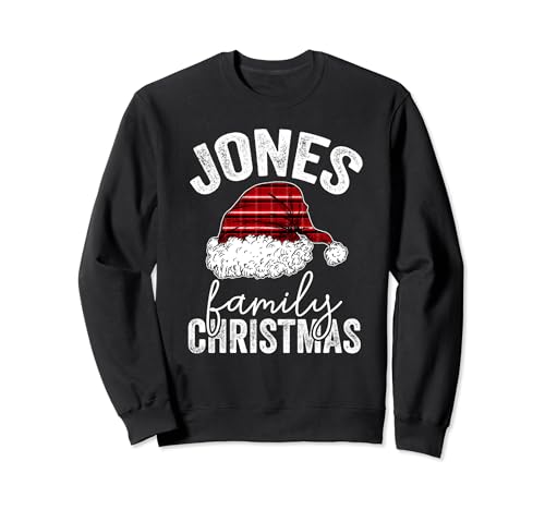 Jones de Navidad familiares personalizados a juego Sudadera