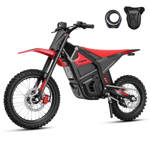 Yozma IN10 Pro Electric Dirt Bike, 5500 Peak Mid- Drive