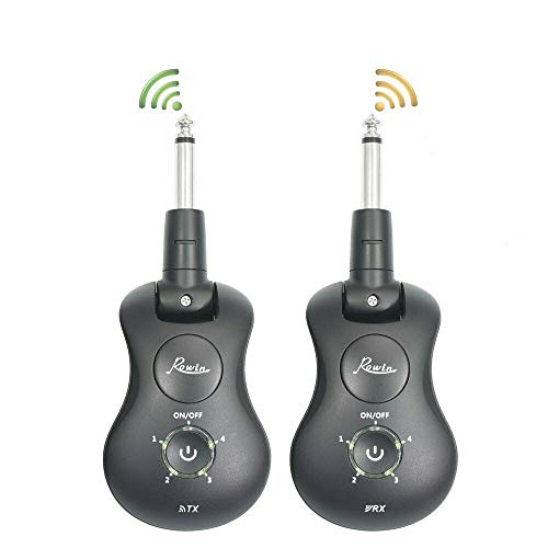 Émetteur sans fil guitare 2.4 GHz rechargeable fini les coupures de son