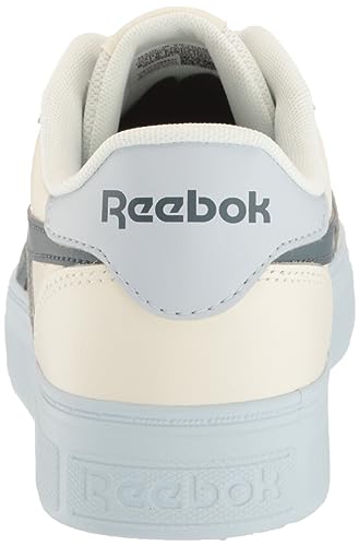 Reebok Women's Court Advance Bold Sneakers, Chalk/Feel Good Blue/Hoops Blue, 11