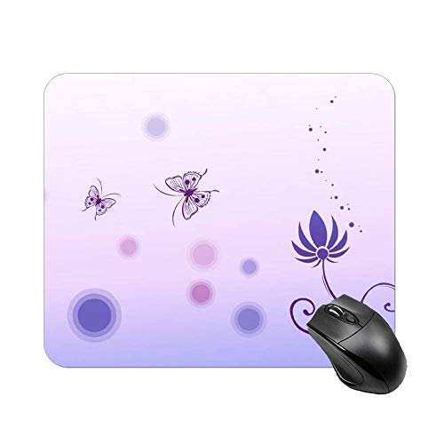 Preisvergleich Produktbild Lila schmetterlinge mauspad schreibtisch computerzubehör brett dekor bürobedarf