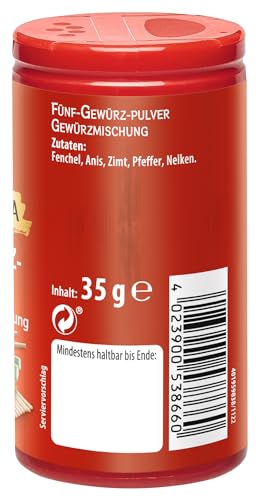 Foto von Bamboo Garden Fünf-Gewürz-Pulver, 35 g (Verpackungsdesign kann abweichen)
