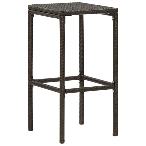 Tabourets de bar en rotin pour créer un coin repas convivial
