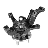 Front Steering Knuckle & Wheel Bearing Hub Assembly Compatible with Chevy Aveo 2004-2011,Aveo5 2007-2011,Pontiac G3 2009-2010,Left Driver Side Replaces #96535190