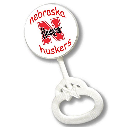 NCAA Nebraska Cornhuskers Baby Rattle
