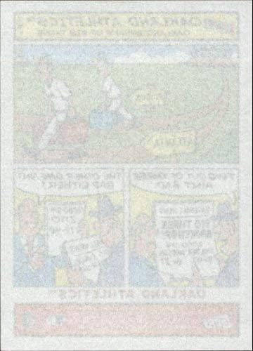 Miniatura 2 de 2006 Bazooka Comics #17 Oakland Athletics MLB Baseball Trading Card