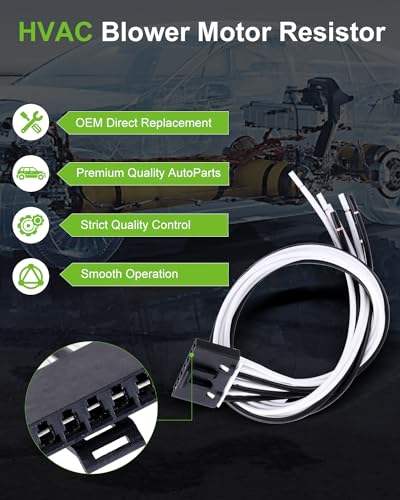 Image of SCITOO Air Conditioning Heater Fan HVAC Blower Motor Wire Harness Fit for Cadillac /for Chevrolet /for GMC 15305077