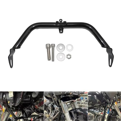 Soporte de carenado antivibración para barra de luz de faros delanteros Harley Road Glide 2