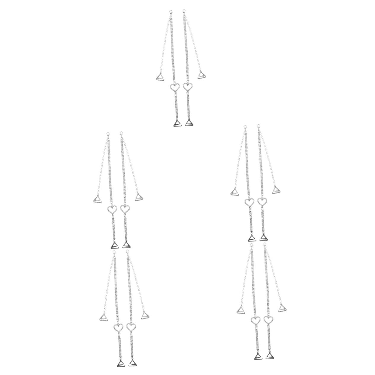 minkissy BH -zubehör Rückenfreie BHS Für Damen BH -träger Unterstützung Glänzende BH-träger Für Damen BH -gurthalter BH-träger Für Mädchen BH-träger Dekorativ Metall