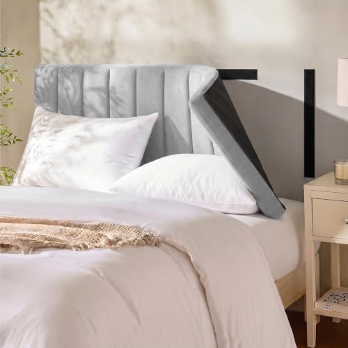 Image of Hearth & Harbor Wall Mounted Full Headboard Only, Bed Headboard Full Size