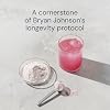 Blueprint Bryan Johnson Longevity Mix - Muscle Builder & Recovery Supplement - Promotes Focus and Balanced Mood - Magnesium, Creatine, L-Theanine, Glutathione & Vitamin C- 30 Servings, Blood Orange #5