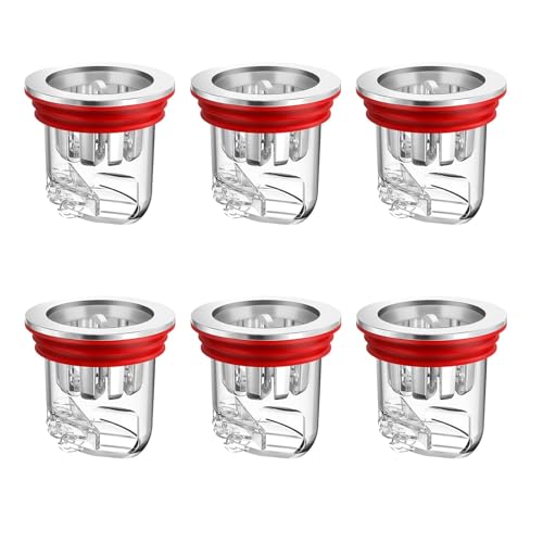 JOZMMZEOOA Filtro Desague Ducha,6 Piezas Tapa Bote Sifonico Baño Desague Antiolores Valvula Antiretorno Agua Tapones Ducha Antiolores Desagüe Fregadero,para Balcones Cocinas Baños Salas Lavadoras