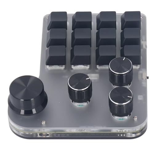 Clavier Macro de Programmation Jectse à 12 Touches et 4 Boutons USB pour Contrôle Industriel