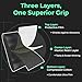 ADV MaxTac Tacky Pickleball Overgrip - 6 & 12-Pack - Extremely Sticky Non-Slip Pickleball Grip Tape - Razor-Thin & Easy to Use Pro Pickleball Paddle Grip Tape (12-Pack Black)