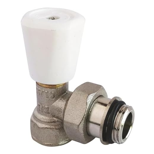 SOMATHERM FOR YOU - radiador manual de la válvula de ángulo medio