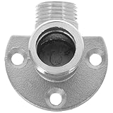 HONITANO Wasserhahn Schlauchadapter aus Edelstahl 304 Winkelanschluss für Aufputz und Thermostat...