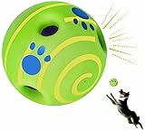 TAUCHGOE Interactive Dog Toy Wobble Giggle Dog Ball Gifts for Large Dog Aggressive Chewer, Funny...