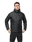 daunenjacke mammut damen bluesign-zertifiziert Jack Wolfskin Herren Passamani Down Hoody M Jacket, phantom, M EU