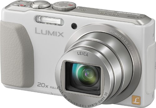 Panasonic Lumix DMC-TZ40EF-W Appareil photo numérique Taille d'écran 3 (7,5 cm) Zoom optique 20x Blanc