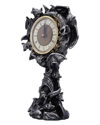 Reloj de mesa gótico Chiroptera Time Bat para transformar tu rincón de lectura o despacho 2