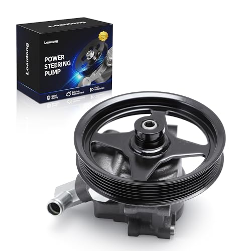 Loautong Power Steering Pump with Pulley, for Ford Crown Victoria 2004-2007, for Lincoln Town Car 2003-2006, for Mercury Grand Marquis 2004-2007, Power Assist Pump Replace# 20-298P1, 20298P1