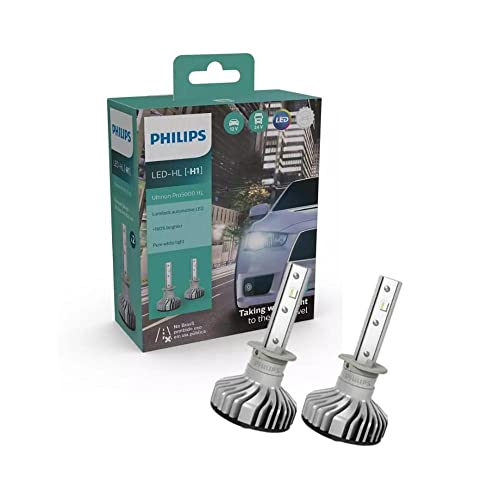 Par Lâmpadas Philips H1 LED Pro5000