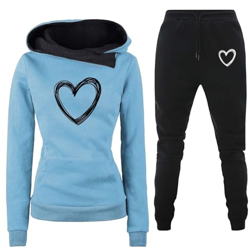 Survêtement femme sport et loisirs ensemble 2 pièces coupe ajustée pour extérieur et détente