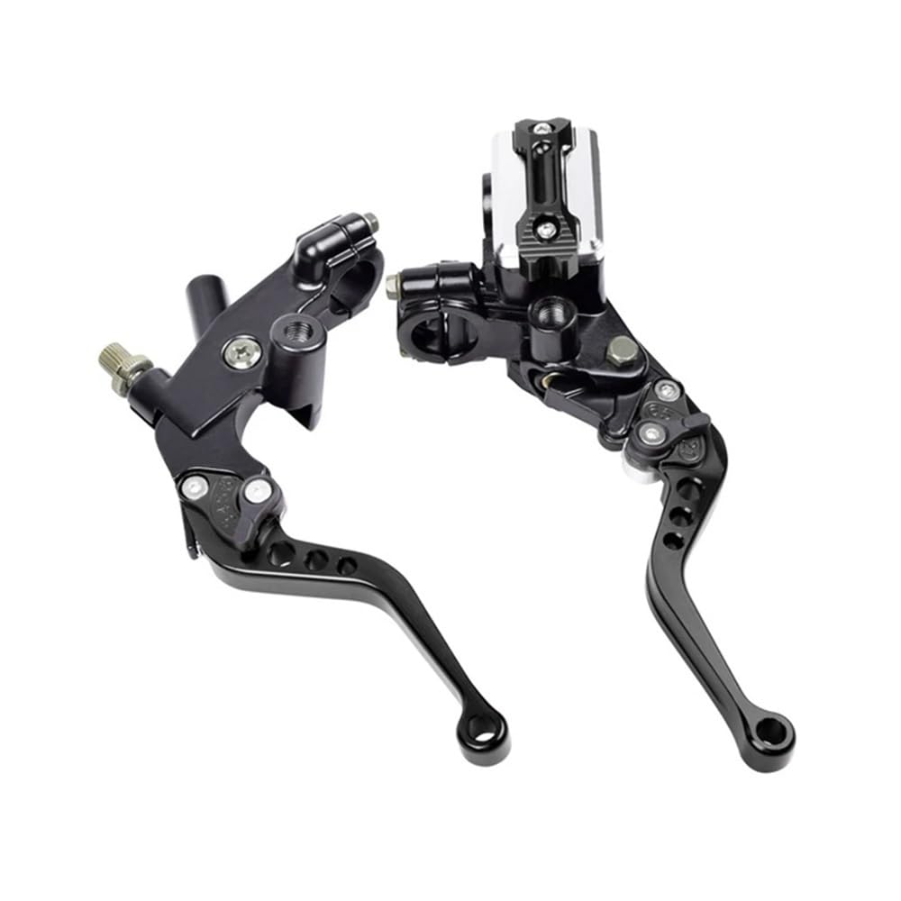 Vghkdfcfh Black Motorcycle Clutch Lever Motorcycle Hydraulic Brake Lever Clutch Master Cylinder 7/8" 22Mm,Universal Pump Handle For Ho&Nda For Ya&Maha(Black)