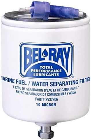 Bel-Ray SV37806 Fuel Water Separator Filter Mercury 35-18458Q4 Sierra 18-7968