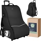 Wurzfolk Rolling Car Seat Travel Bag with Wheels...