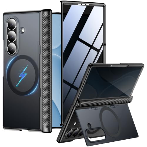 Red2Fire Samsung Galaxy Z Fold 8 Ultra�p�P�[�X �v���C�o�V�[�X�N���[���v���e�N�^�[�t���A[Magsafe�Ή�]�A[�����L�b�N�X�^���h&�t���{�f�B�q���W�ی�]���C�X�����t�H���P�[�X�A�u���b�N