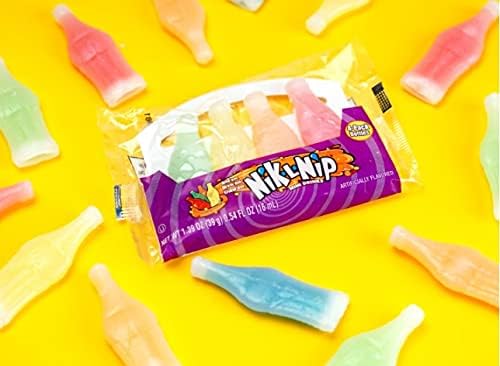Amazon Co Jp Nik L Nip Wax Bottles Candy Drinks 輸入品 ニックルニップ ワックスボトルキャンディ4個入り 39g X 2袋 韓国モッパンasmr Youtube 食品 飲料 お酒