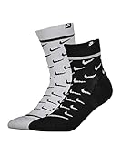 Nike SNKR Socks Socken 2er Pack (multi, l)