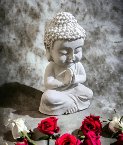 Image of Vanli Miniature Buddha Idol /Statue /Showpiece for Home, Car & Office Decor (Combo of Both)