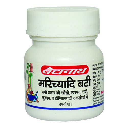 Image of Baidyanath Asli Ayurved Marichyadi Bati-20 Tab (Pack Of 3)