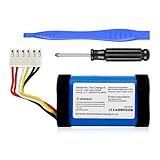 12000mAh Replacement Battery for JBL Charge 4, Charge 4BLK, Charge 4J, CHARGE4BLUAM,fits Part no 1INR19/66-3,ID998, SUN-INTE-118, IY1068, High Capacity Battery with Repair Tool (NOT for Charge 4Q)