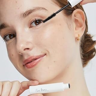 Ere Perez - Avocado Waterproof Mascara | Lengthen, Nourish, Enhance, Strengthen | Long-Lasting, Sensitive Eye Safe | Mamey + Camelia Oils | Vegan, Cruelty-Free, Clean Beauty (Black, 0.35 oz | 10 ml)