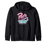 Riverdale Pop's Neon Sign Zip Hoodie