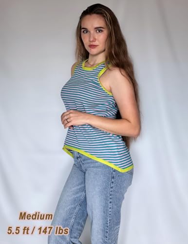 Image of Zeagoo Womens Sleeveless Sweater Vest Crewneck Knit Loose Sweater Tank Tops Lightweight Shirts Blouses 2026