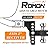 ROMON Adjustable Trailer Hitch Mount with 2" and 2-5/16" Ball, Fit 2 Inch Receiver, 6 Inch Drop/Rise Aluminum Hitch, 5000-12500 LBS, Heavy Duty Cast Steel Trailer Hitch for Truck, Black